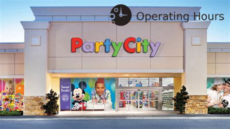 Party city hourd - partycityhours.com